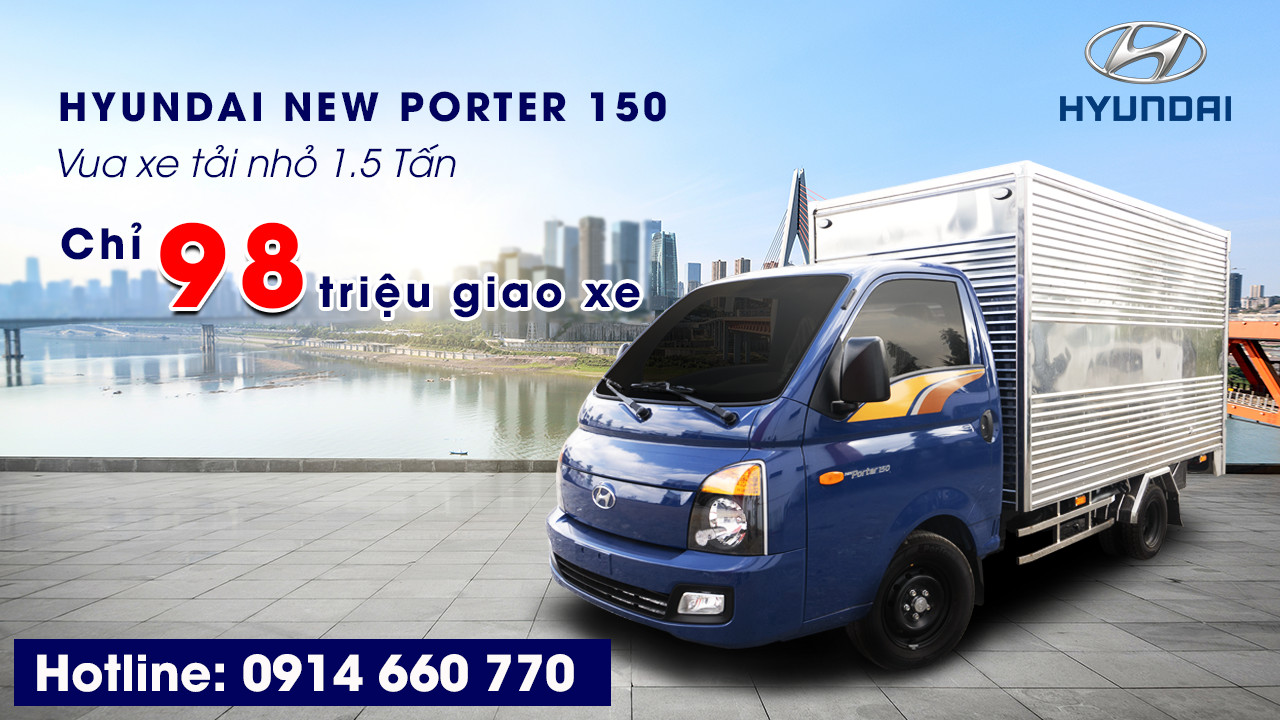 Hyundai 1.5 tấn New Porter 150 